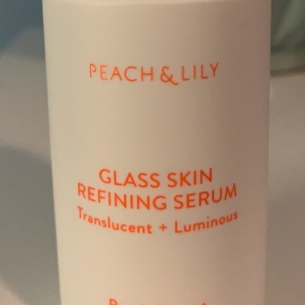 Glass refining serum face oil
